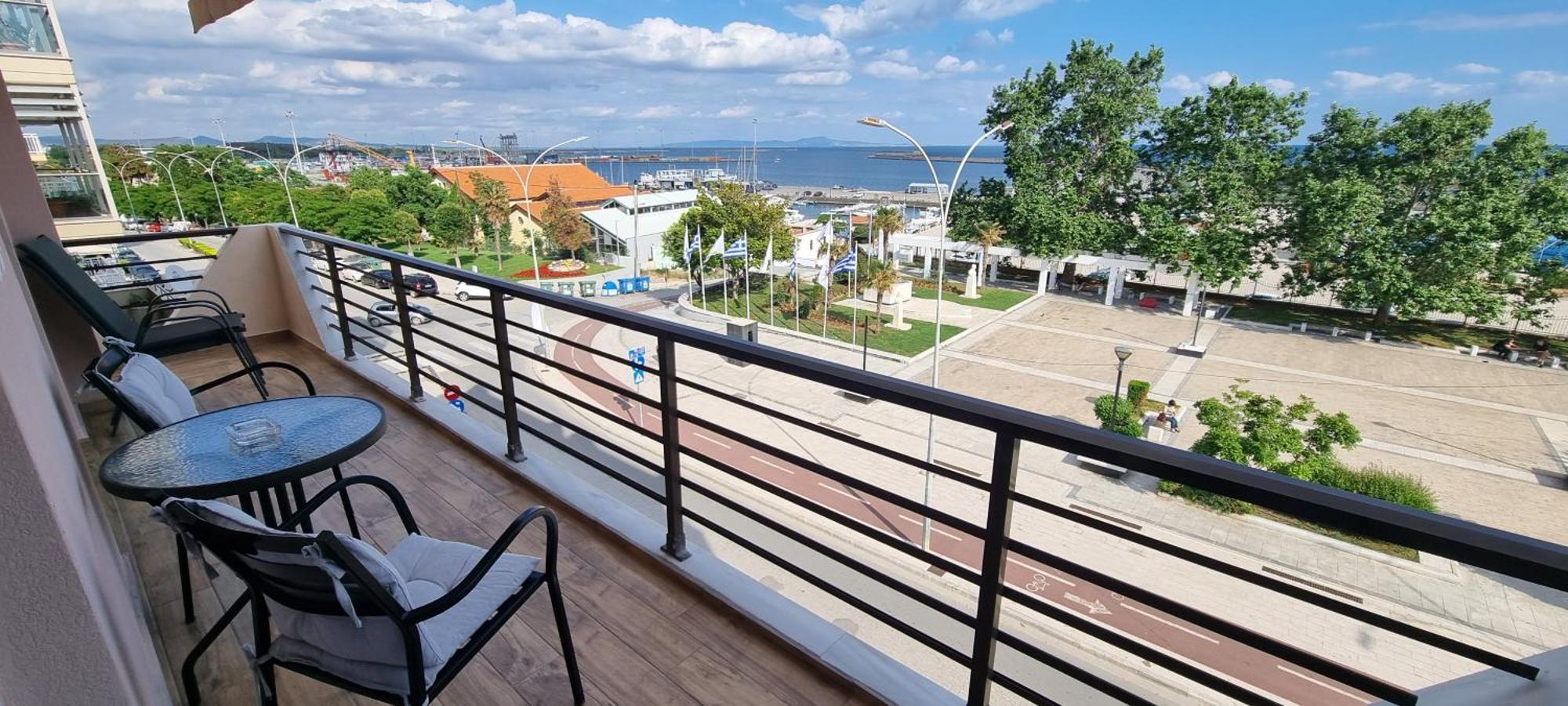 Amazing Sea View Apartment In The City Center! Alexandroupoli Exterior foto